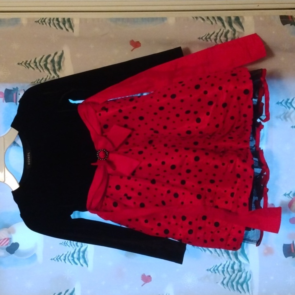 A fancy girls holiday dress